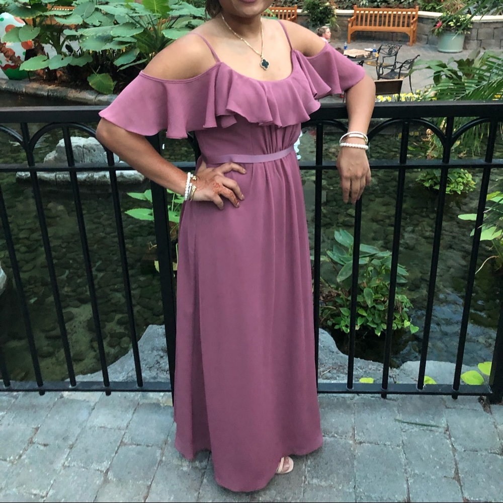 David’s bridal bridesmaid dress